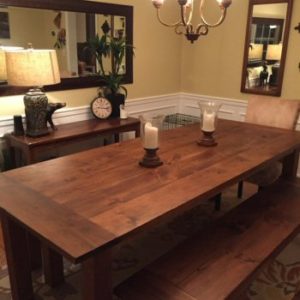 Rustic Farm Dining Room Table